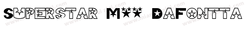 Superstar M54 DaFontta bulabilirsi字体转换